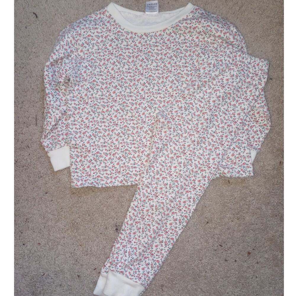 Floral‎ Toddler Set Longsleeve 100% Cotton 5/6